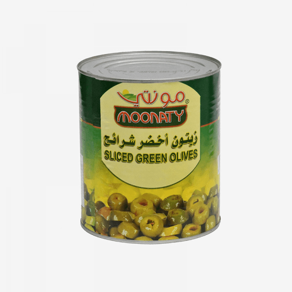 Moonaty Sliced Green Olives